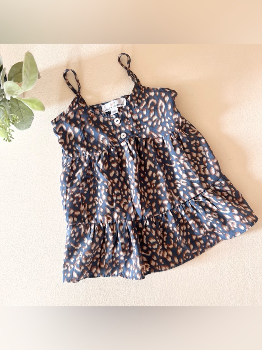 Bailey’s Blossoms leopard dress